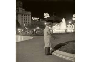 Plaza de Catalunya de noche, de Joaquín Tusquets de Cabirol 