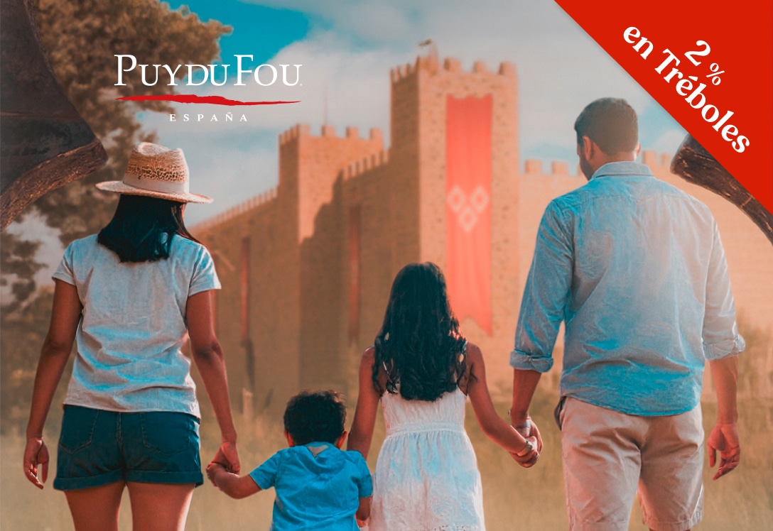 Entradas con descuento en Tréboles para Puy du Fou
