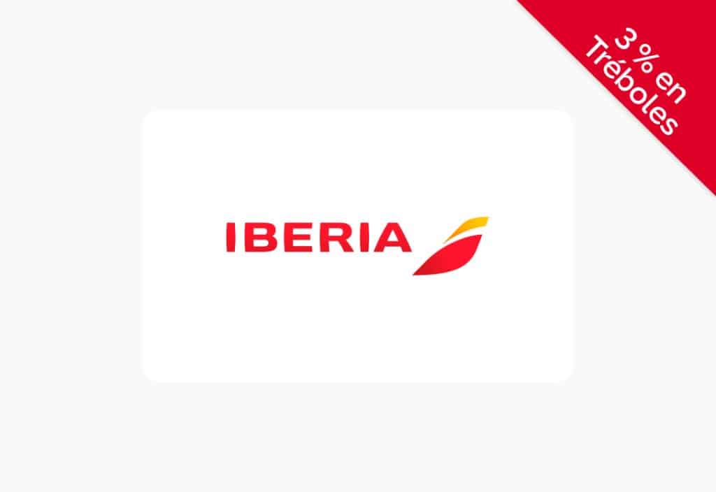 Promoción Iberia 3% en Tréboles