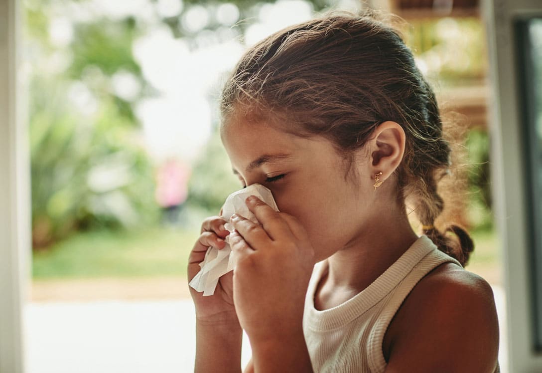 Congestión nasal en niños