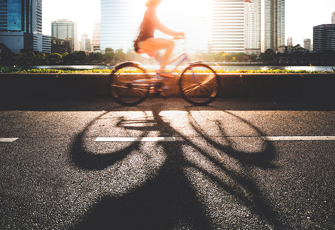 bicicletas por la ciudad como nuevos medios de transporte