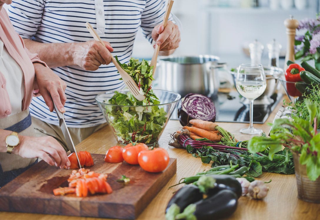 Comer sano en la tercera edad