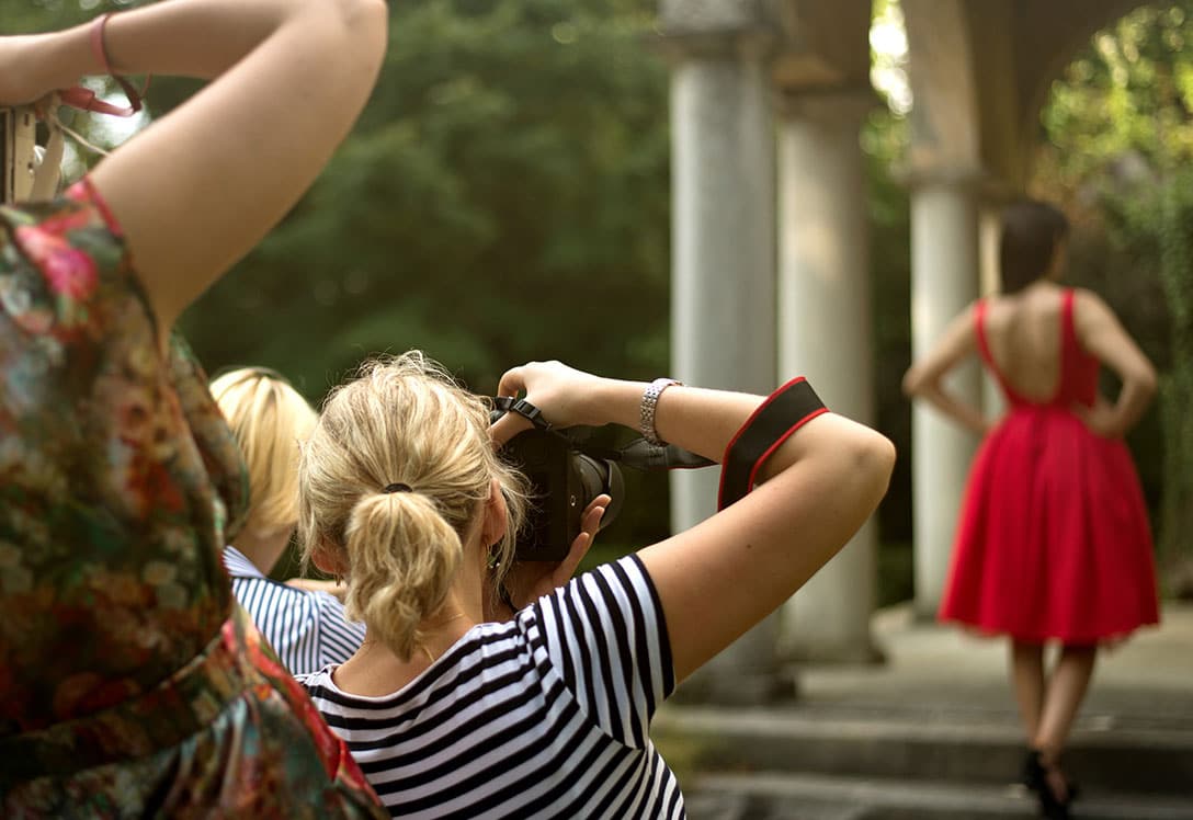 Clase práctica de sesión fotográfica