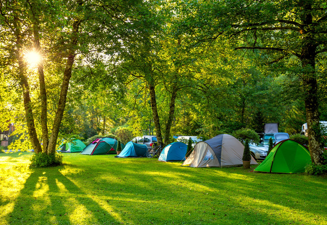 vacaciones en camping