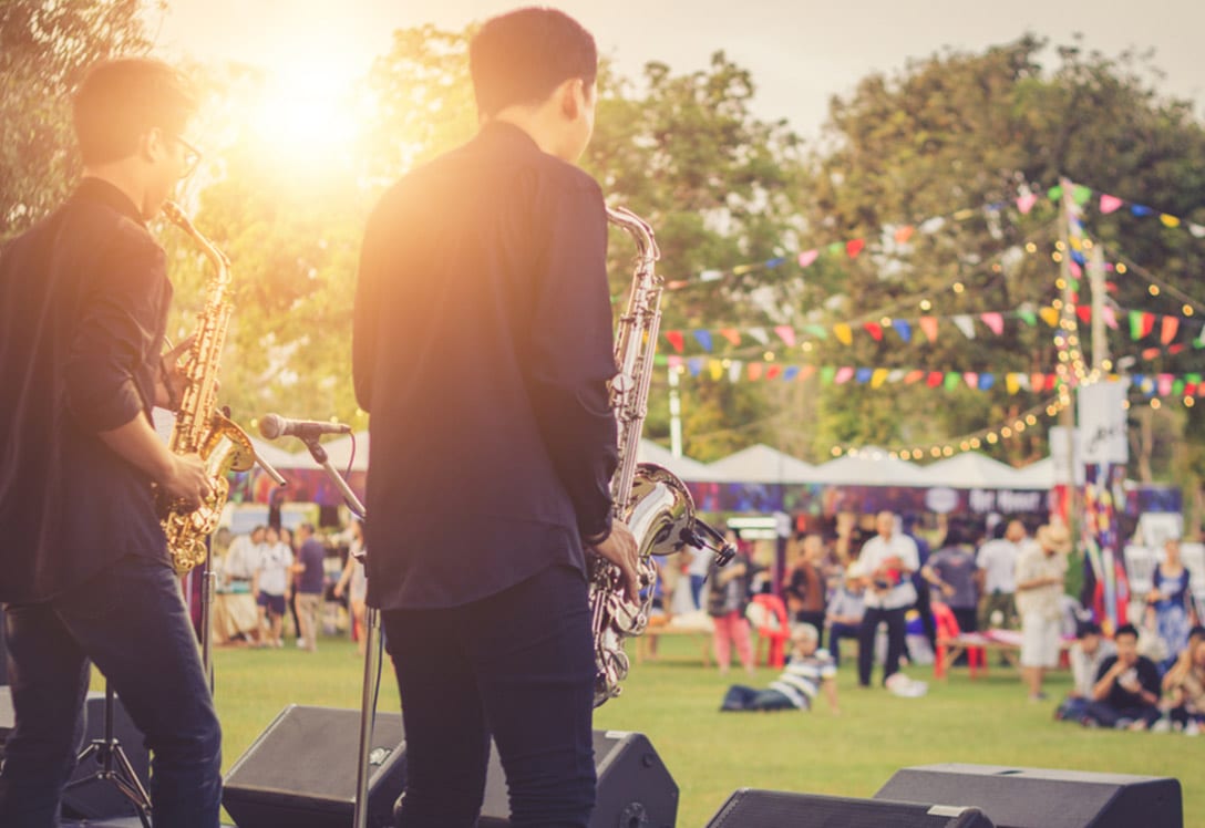 Concierto al aire libre