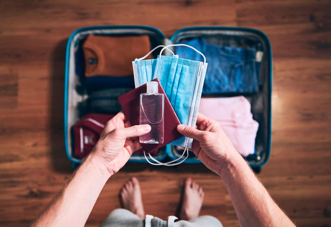 Documentos y equipaje para viajar