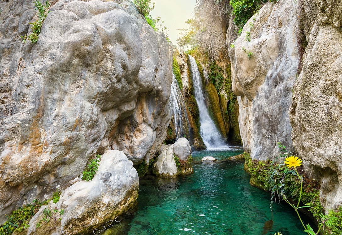 paisaje piscina natural