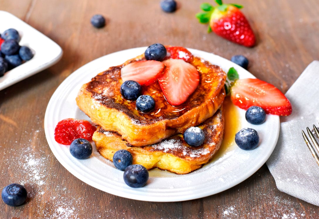 torrijas-con-frutas Torrijas con frutas