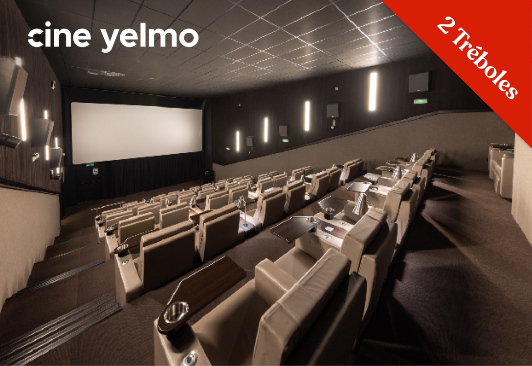 cines yelmo con tréboles